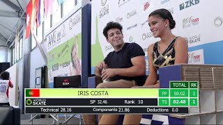 AWC22 - Iris Costa - Free: Long Program Junior (22.05.2022)