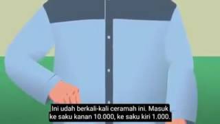 Berhenti merokok dengan sedekah.