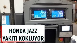 HONDA JAZZ 1000 KM DE NE YAKTI? YAKIT TÜKETİMİ ADETA YAKITI KOKLUYOR Honda Jazz  fuel consumption