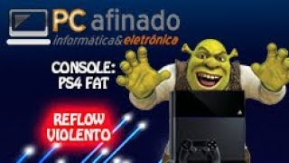 PS4 SOFREU UM REFLOW VIOLENTO