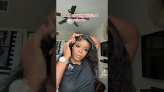 Easy glueless install in under 1 minute #gluelesswig #lacewigs