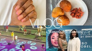 VLOG - simple life diaries, new nails, Lebo Sekgobela’s concert| Neilwe K | SA YOUTUBER