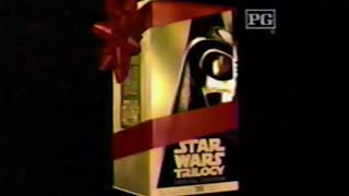 Star Wars Trilogy Special Edition VHS Christmas Commercial 1997