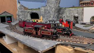 Loft Model Railway Narrow Gauge Running Session