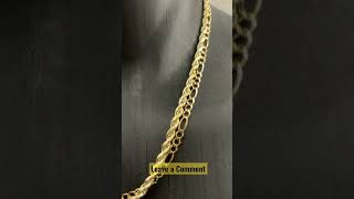 10K Hollow Gold Rope and 10K Solid Gold Figaro stacked at 22” length. Thoughts on this?