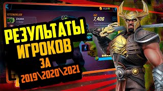 Результаты Игроков за 2019\2020\2021 | Marvel Strike Force