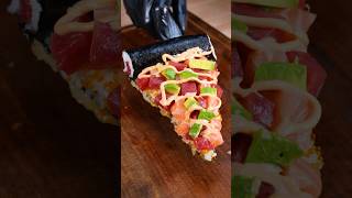 Sushi pizza