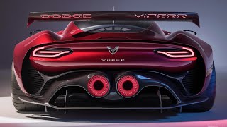 2025 Dodge Viper - The Legendary American Supercar Reborn