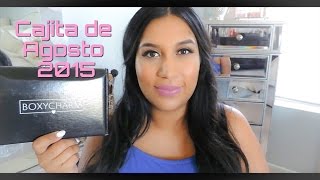 Cajita de Boxycharm Agosto 2015!!