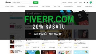 Jak kupować na Fiverr.com? + Kod rabatowy 20%