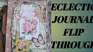 Flip Through Of My latest Eclectic Journal 🪻🦋