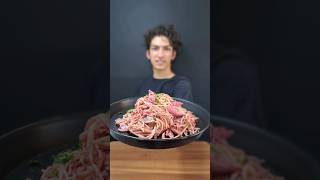 The strangest pasta in the world | Its color is pink #shorts  #youtubeshorts