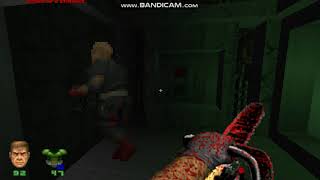 Brutal Doom wad:Doom 2 remastered :MAP01:MAP02