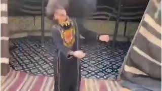 رقص بنت بدويه على شيلة بنتي وراس مالي والرصيد شيلات حماسي 💃💃