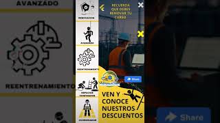 Sabías que?🤔🙊La norma para trabajo en alturas cambio y que debes actualizar tu curso 👷🏼‍♀️🧗