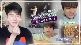 Reaction TREASURE 💎 [TMI_LOG] EP.11-12 📹 JUNGHWAN & JEONGWOO CAM | PETCHPIGZ