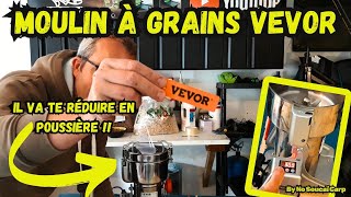 Moulin à grains VEVOR//il va te réduire en poussière!!