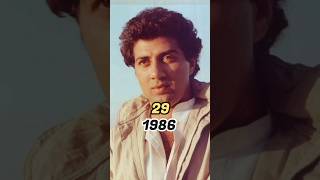 The Evolution of sunny doel(1983 to 2024)#evolution#sunnydeol#bollywood#actor#gadar2#trending#shorts