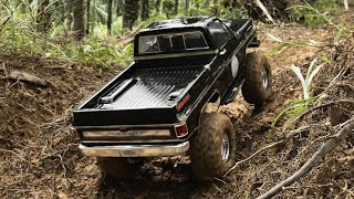 Traxxas TRX-4 Chevrolet K10 | Red soil off-road | 1/10 Scale RC Crawler