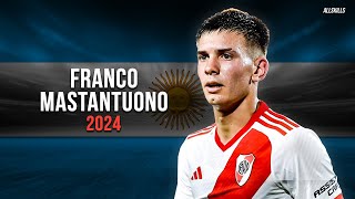 Franco Mastantuono 2024 ● Argentinian Talent ● Skills, Goals & Assists | HD