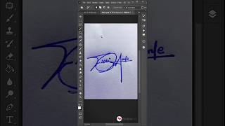 Mastering Digital Signatures in Photoshop: Step-by-Step Guide | Photoshop Tutorial #shorts