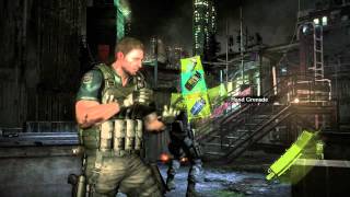 Resident Evil 6 Chris Redfield Gameplay Video (Xbox 360, PlayStation 3)