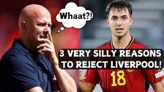 Three very SILLY REASONS why Martin Zubimendi rejects Liverpool