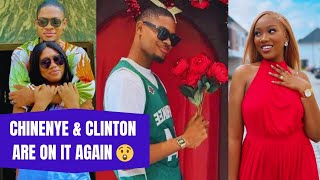 Wow 😮 Chinenye Nnebe and Clinton Joshua are on it again 😘#chinenyennebe #celebritynews#clintonjoshua