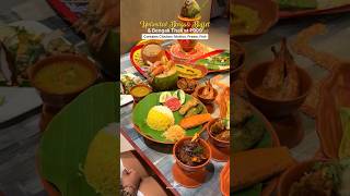 Unlimited Bengali Buffet & Bengali Thali at ₹999! 😍😋 #youtubeshorts #buffet #bengalithali