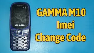 GAMMA M10 Imei Change Code #gamma #mobile #imei #change #code