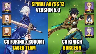 Kinich Burgeon & Furina x Kokomi Taser | Spiral Abyss 5.0 | Genshin Impact