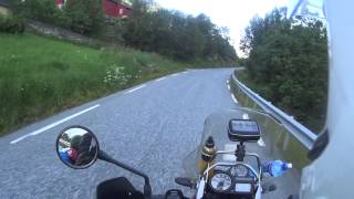 Motocyklem przez Norwegię