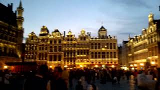 "Grand Place" Main Square - Brussels, Belgium [4K]