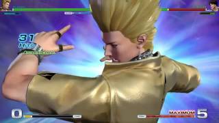 KOF XIV combo Benimaru