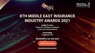 8TH Middle east Insurance Industry Awards 2021 - Promo