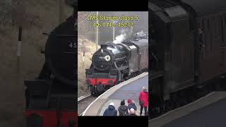 LMS Stanier Class 5 4-6-0 No. 45212 on the Keighley and worth Valley Railway