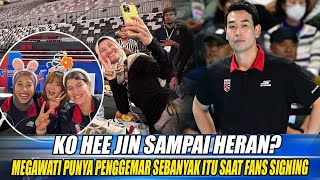 FANS MEGATRON JADI SOROTAN😱KO HEE JIN DIBUAT HERAN❗MEGAWATI SEDOT PERHATIAN FANS SAMPAI SEGITUNYA😲