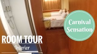 Carnival Sensation Interior Stateroom Tour