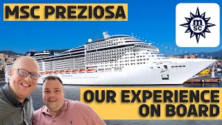 MSC Preziosa | Our Experience On Board