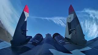 SU 35 Takeoff, Flight, Flat Spin and Landing