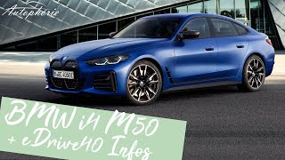 🔋 BMW i4 M50 und i4 eDrive40 Infos - die Sport-Elektro-Mittelklasse? [4K] - Autophorie Extra