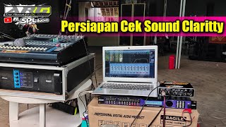 Persiapan Cek Sound Claritty ARG AUDIO