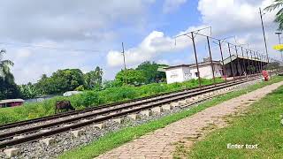 Time Lapse 😍  Kaukhali Junction Railway Station