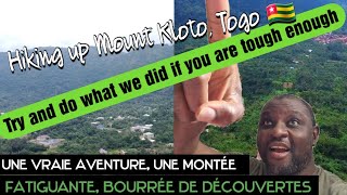 Tour of Kpalime Day 2 Vlog 5 Our adventure hiking up Mounts Kloto, in the Misahohe forest, Togo