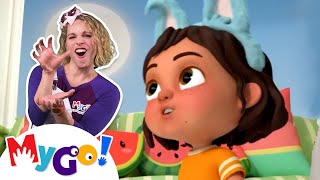 Halloween Dress Up + MORE! | MyGo! Sign Language For Kids | CoComelon | ASL