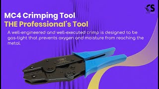 MC4 Crimping Tool