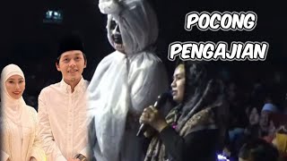 pocong ikut pengajian Gus Iqdam di Acara ulang tahun anaknya Inul Daratista