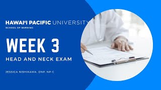 Assessment of the Head and Neck Lecture