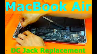 Replacing Power DC Jack | MacBook Air 2017