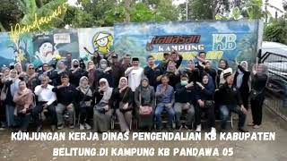 Kunjungan Kerja Dinas Pengendalian KB Kabupaten Belitung ke Kp KB Pandawa 05 Panundaan Ciwidey